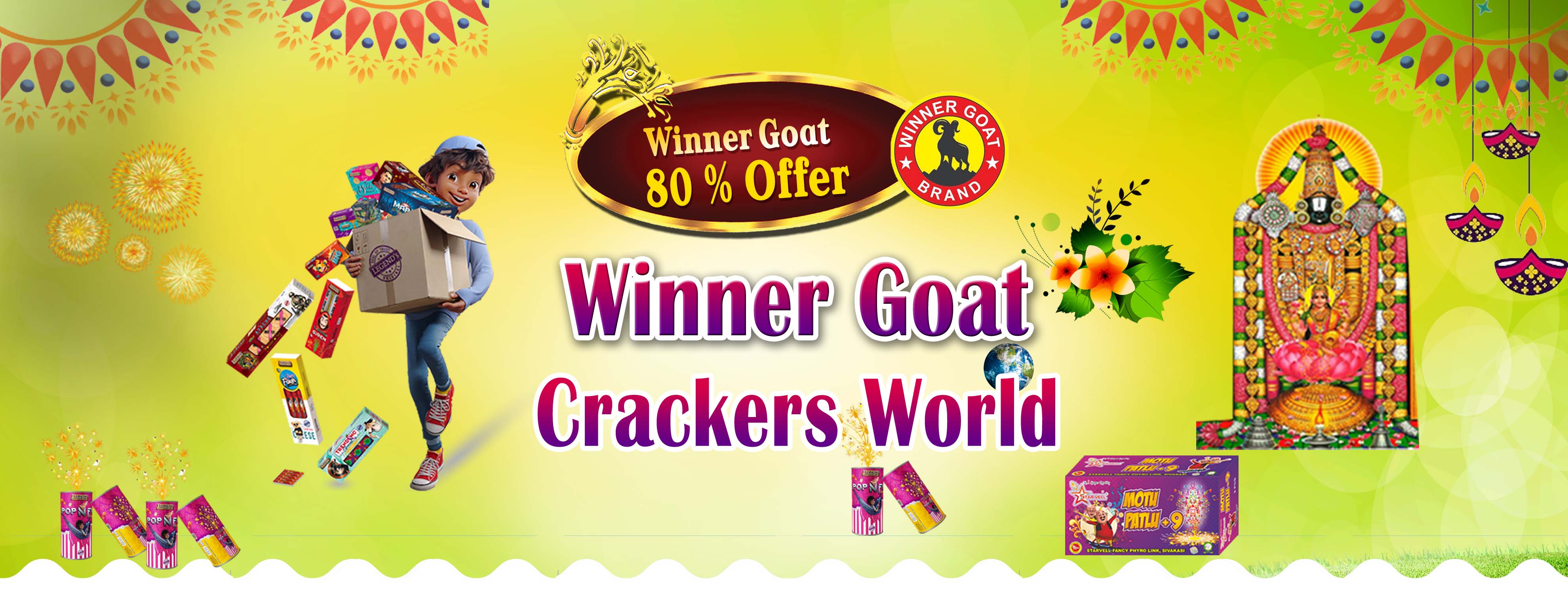 Beautiful landscape banner